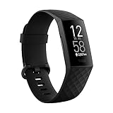 Fitness-Tracker Fitbit Charge 4 mit GPS, Schwimmtracking & bis zu 7 Tage Akkulaufzeit, Schwarz