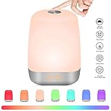 Lichtwecker Wake-Up licht Led Wecker Sunvook Digital Nachttischlampe Nachttischlampe mit Sonnenaufgang Simulation Tageslichtwecker für Kinder, Aufwachen mit Licht, USB - Kabel, keine Snooze Funktion