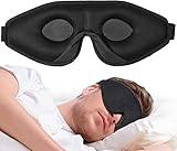 onaEz Schlafmaske für Frauen Herren,2022 Version 3D Konturierte Licht blockierendes Nachtmaske Augenmaske,Weiche und Bequem Schlafbrille,Atmungsaktive Schlafmasken mit Verstellbarem Riemen für Reisen